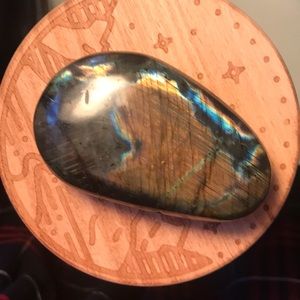 Large piece of polished labradorite!